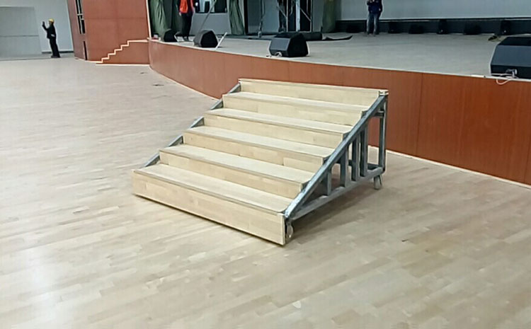 浙江体育馆专用运动木地板地面